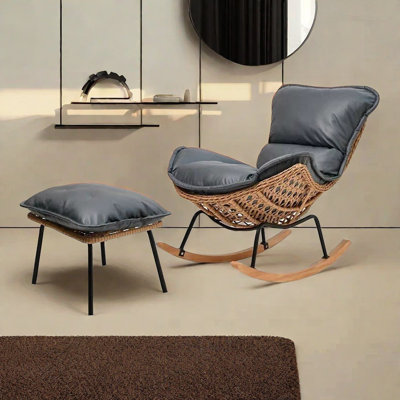 Chaise berçante Casual Light Luxury Home