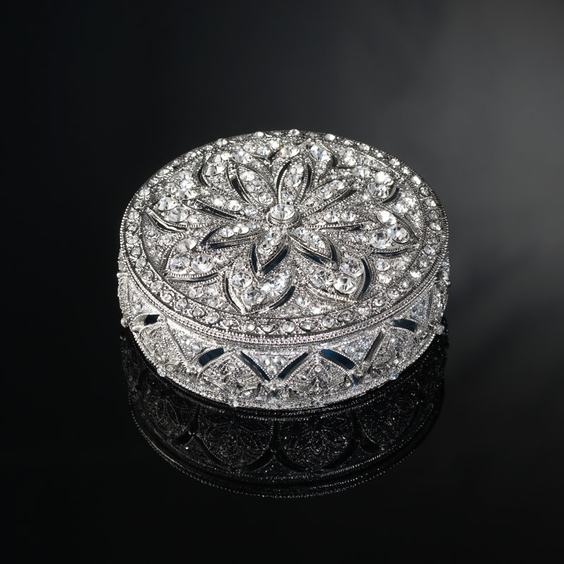 Windsor Decorative Box, Silver