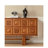 Retro Solid Wood Artistic Style Sideboard
