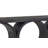 Solid Mango Wood Console Table, Black