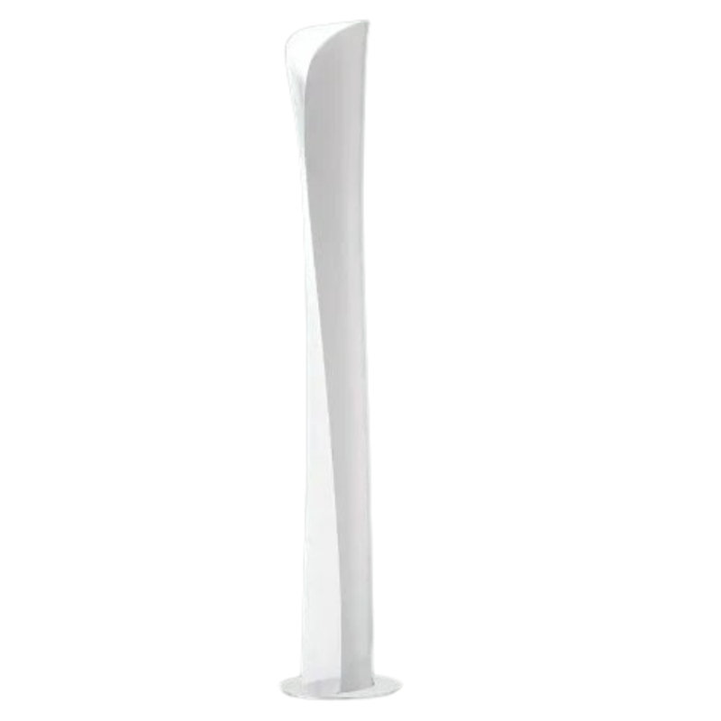 Spiral LED Floor Lamp, Artemide Inspired, Steel Frame | 6000K Daylight | Sleek Modern Design, Black