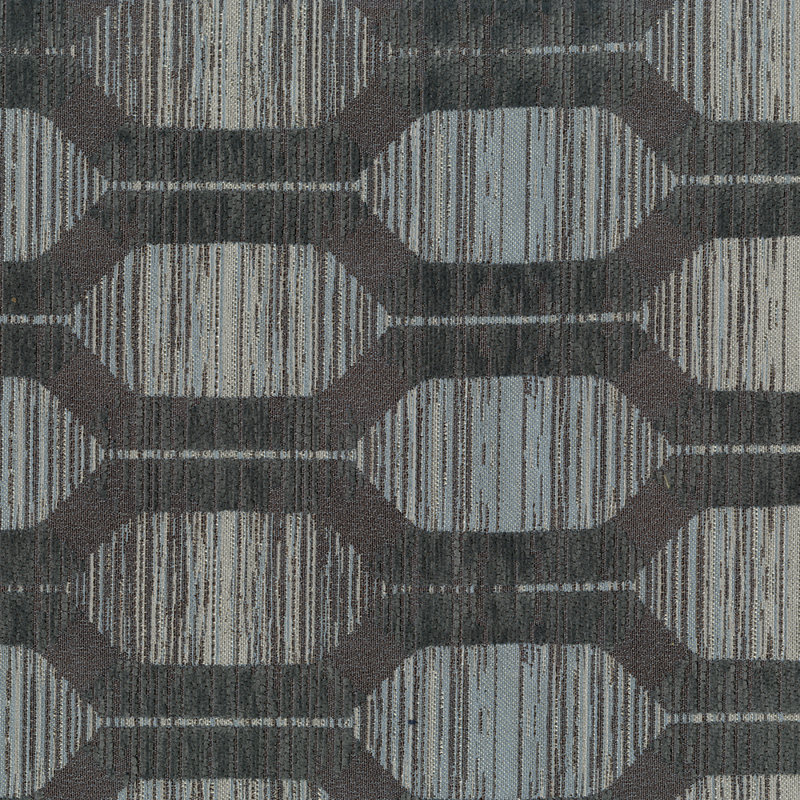 Tissu jacquard Abbeyshea Equater, Gris