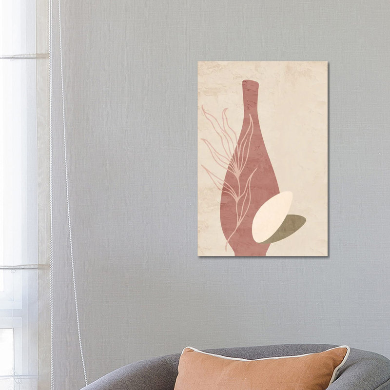Vase I 1 Piece Wrapped Canvas Painting, 66.04 cm H x 45.72 cm W x 3.175 cm D