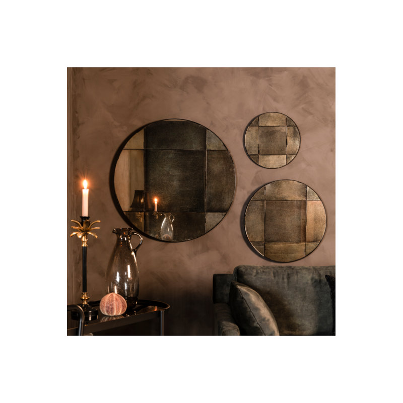 Mado Flat Wall Mirror, 35" x 35"