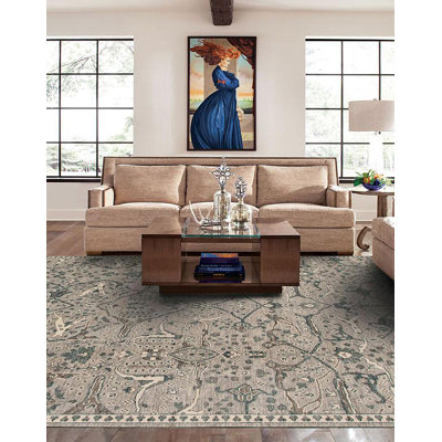 Rectangle Shangri-la Wool Area Rug