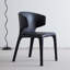 Chaise d'appoint bleue (dossier de 2)