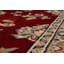 Tapis décoratif en laine rouge Hermione-407434055