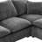 86*86" Modern L Shape Modular Sofa-112288974