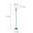 Mitzl 55'' Green Arched Floor Lamp