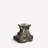 Rocky Baroque 3.74'' H Glass Tabletop Candlestick