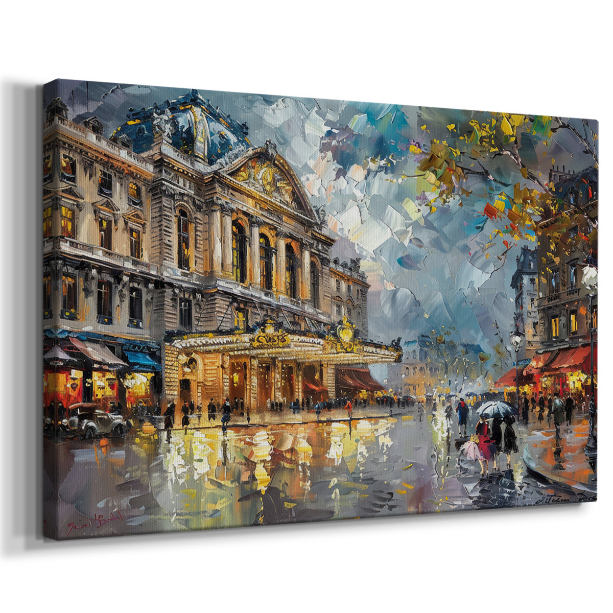Charlton Home® Landscape Series-CIX -Gallery Wrapped Cavas | Wayfair