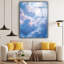 Nuage imprimé sur verre trempé-866447178
