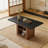 rectangular dining table with storage space-1717478406