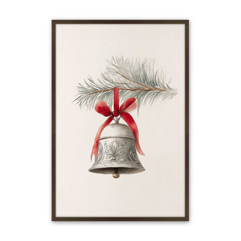 Silver Bell Noel Art Print, 16" x 20", Belvinder Brown