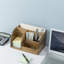 Solid Wood Desk Organiser 
