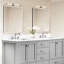 Dessus de meuble-lavabo en pierre de salle de bain 72 po x 22 po avec lavabo et dosseret en céramique encastré - Comptoir de salle de bain chic 72 po x 22 po blanc