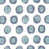 Petit médaillon Ikat