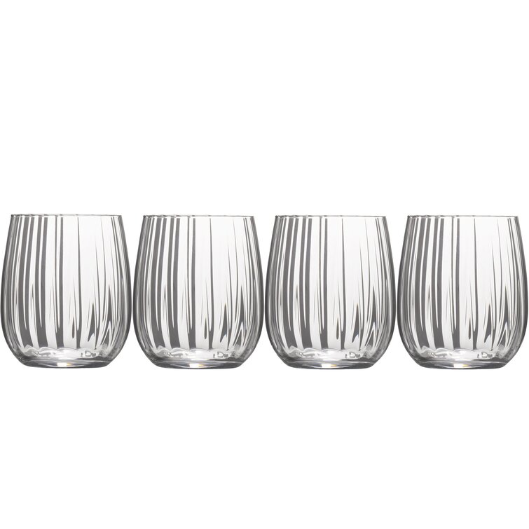 Mikasa Cheers Artistry Martini Glasses Set of 4-New Opened Box-Read  Description