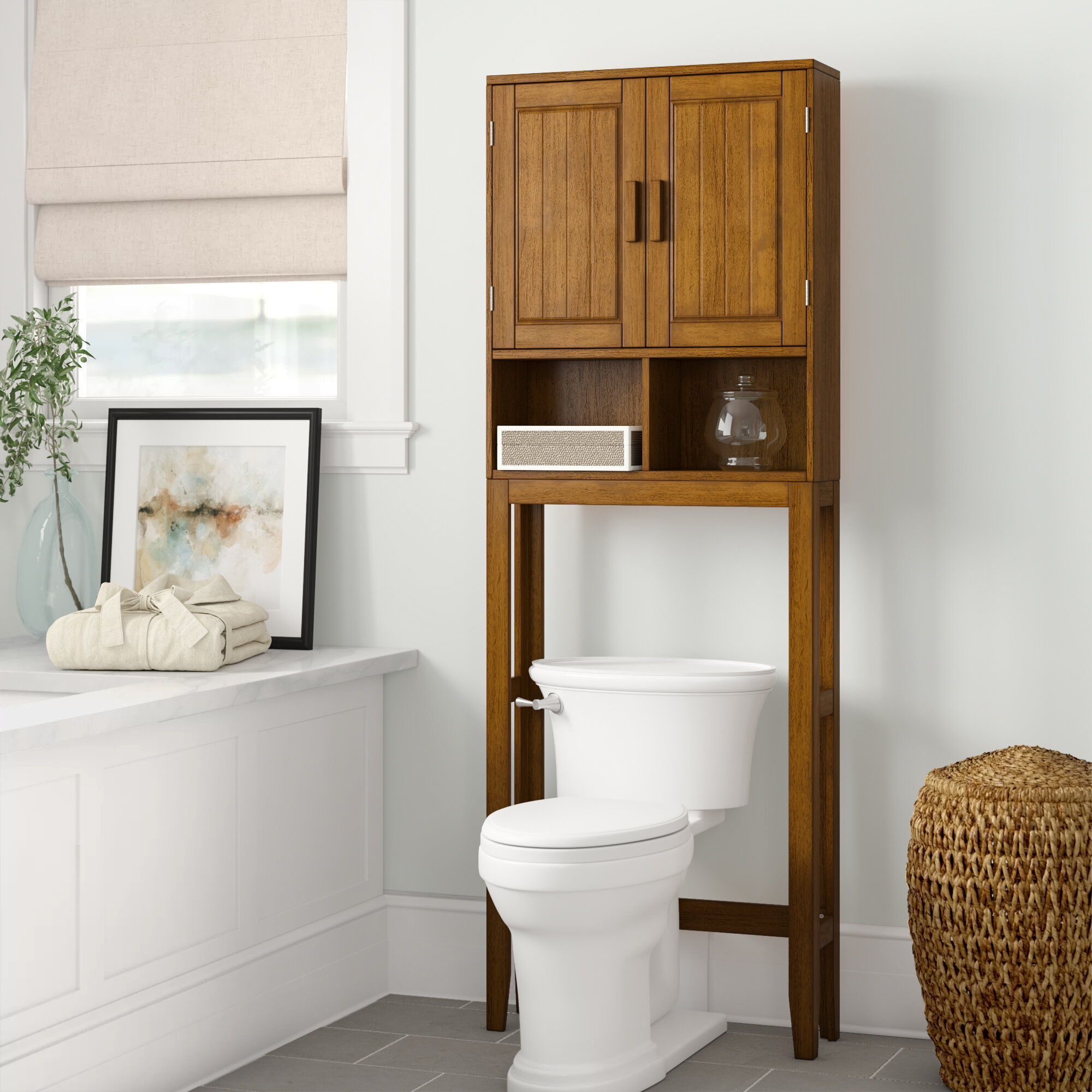 Pinecrest Freestanding Over-the-Toilet Storage