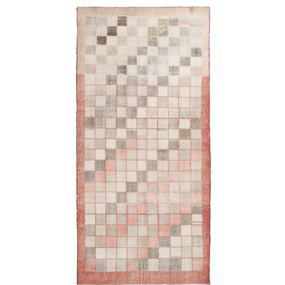 One-of-a-Kind 4'4" X 9'3" Hand Knotted Area Rug