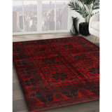 Tapis traditionnel lavable à la machine 100%