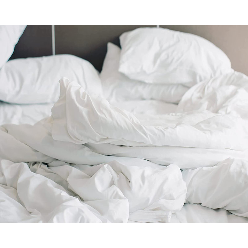 NightComfort 1 Tog Polycotton Hollowfibre Duvet, Super King
