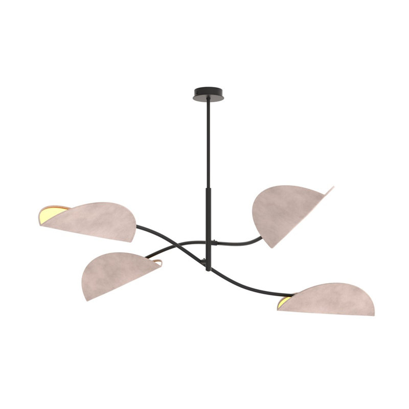 LOTUS BL, 4, 59cm H x 105cm W x 105cm D, Grey