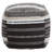 Archippos 50cm Wide Square Ikat Pouffe Ottoman