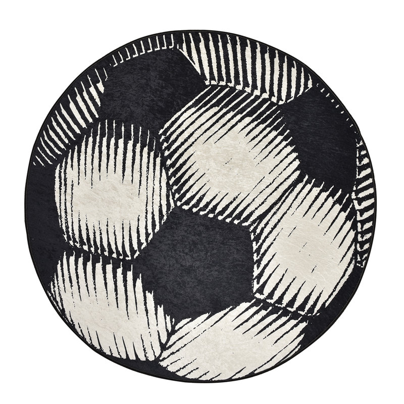 Shag Area Rug, Round 198cm