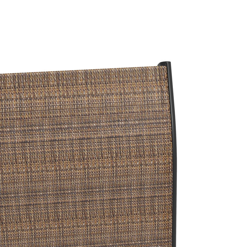 Ensemble de 2 tabourets de bar avec accoudoirs Outsunny, Brun,  Tabouret de comptoir (siège d'une hauteur de 27,
