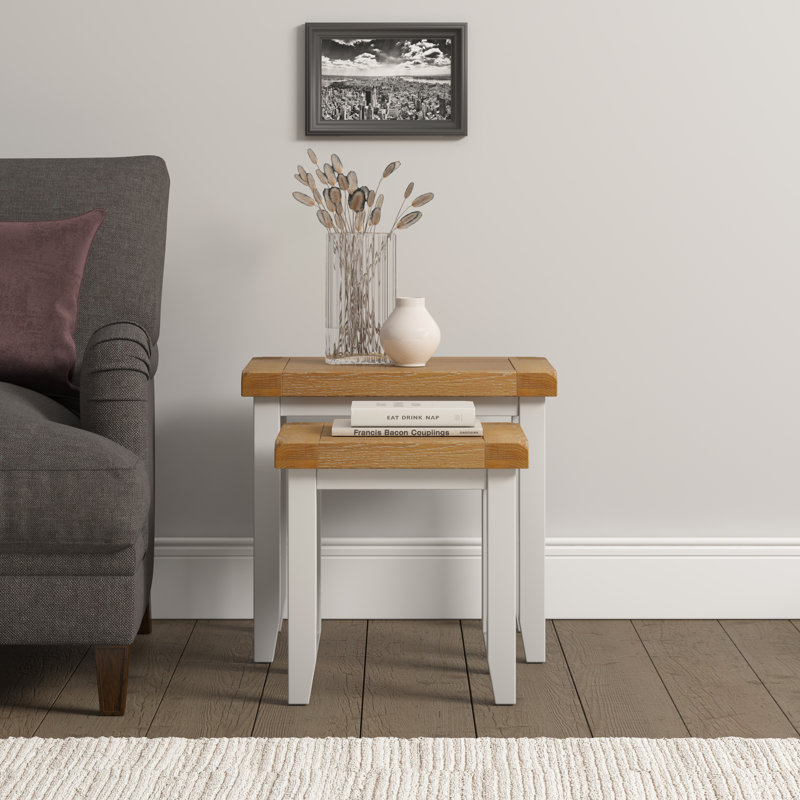 Windsor End Table, Ivory