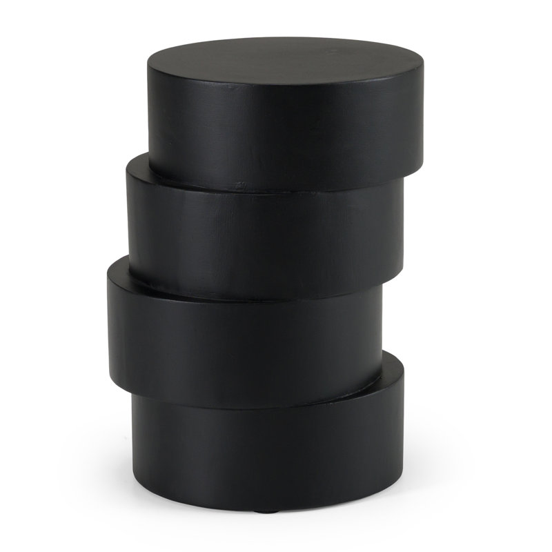 Grove - Table de bout moderne noire