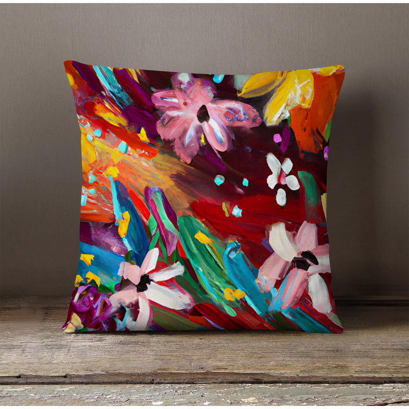 Throw Pillow, Pillow Cover Only - No Insert, 16"H x 16"W