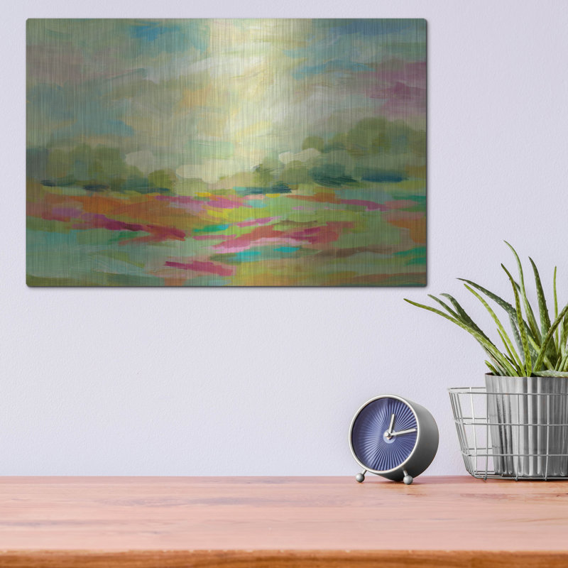 «Sunny Fields» par Silvia Vassileva, H 12 po x l 16 po