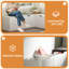 Banc de rangement en forme de L avec banc de rangement pour coin-repas et banc de coin sans dossier avec rangement pour vestiaire d'entrée, blanc