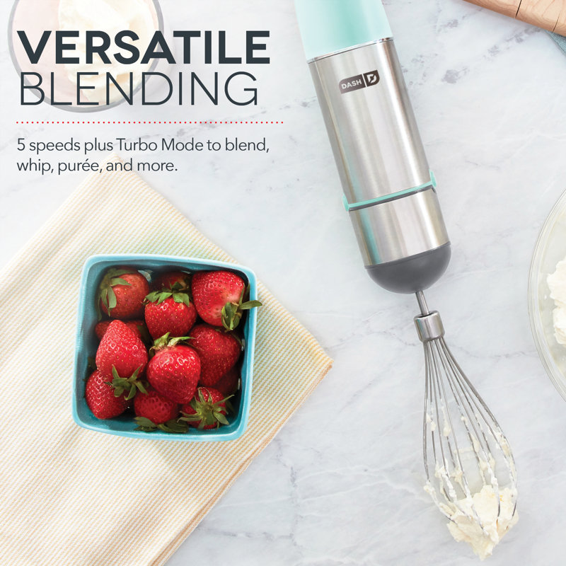 Dash Chef Series Hand Blender, Turquoise