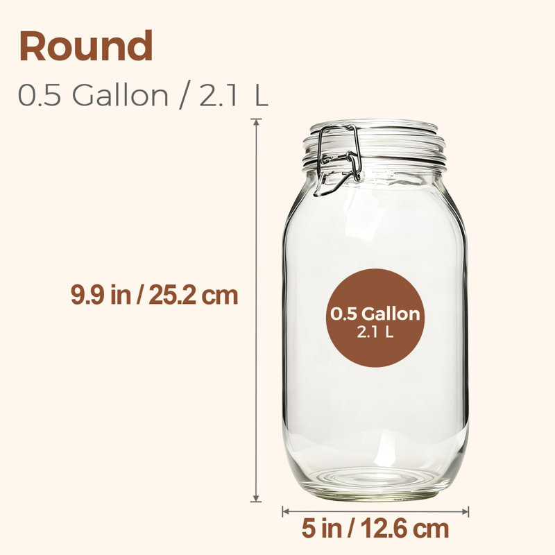 Paquet de 3 bocaux Mason