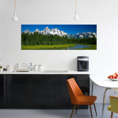 " Mountain Landscape, Teton Range, Grand Teton National Park, Wyoming, USA " by Panoramic Images