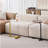 C-shaped Side Table, C Shaped End Table, Side Table for Couch and Bed, Small Side Table