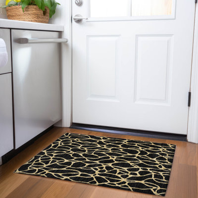Premium Machine Washable Mayfield AMF1023 Geometric Rug