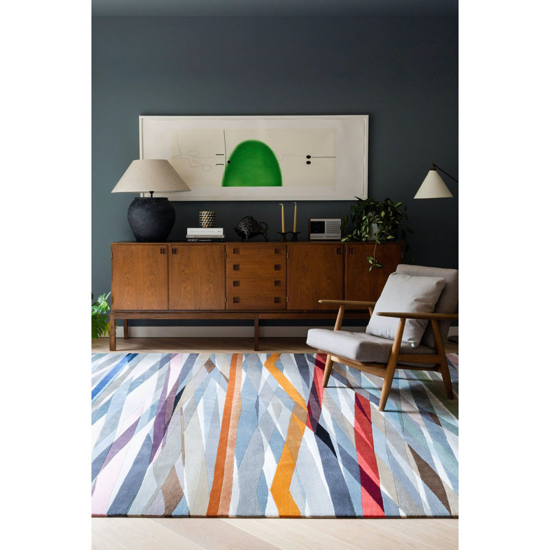 Paul Smith Carnival Multi Area Rug, Rectangle 4' x 6'