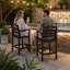 Tabourets de bar hauts, chaises Adirondack, ensemble de 2, chaises d'extérieur haute hauteur, PEHD surdimensionnées, résistantes aux intempéries-496549163