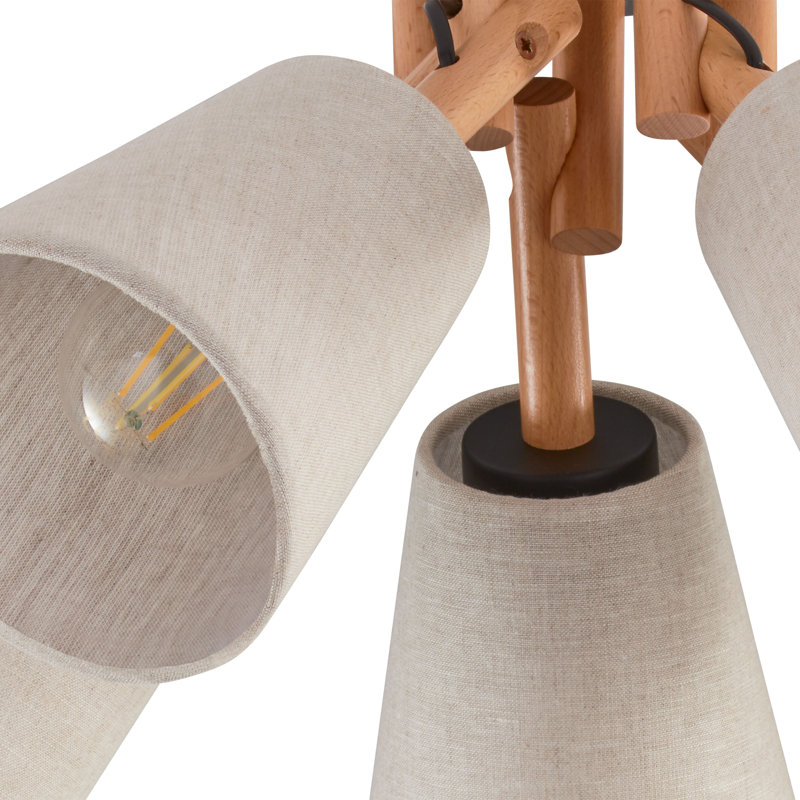 Mira Fabric Flush Mount