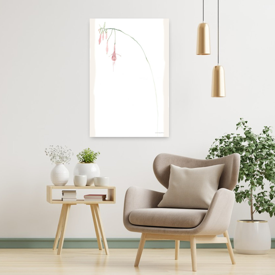 Blush Abstract Contemporary Wall Art Print