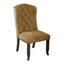 Chaise parsons rembourrée touffeté beige Karekin