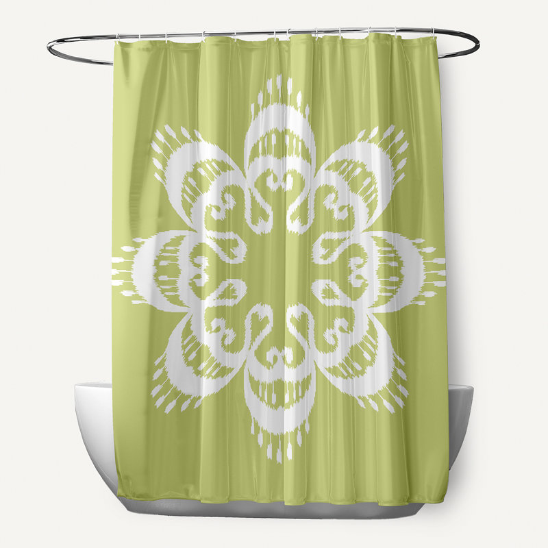 Rideau de douche Groth, Vert