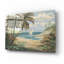 «Palm Bay» par Paul Brent, art en verre acrylique-2045280886