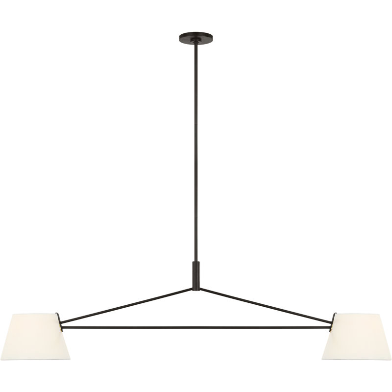 Raquelle Richard June Transitional Hale Chandelier, Aged Iron