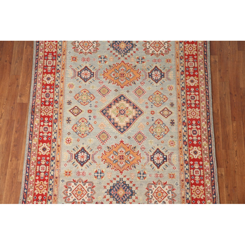 Tapis oriental géométrique Kazak 7