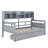 Twin Size Wood Daybed With With Bedside Shelves And Two Drawers, Sofa Bed Frame For Kids Teens Adults-1824236739-1824236737